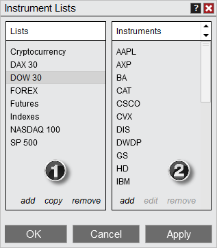 InstrumentLists_Window